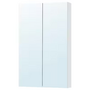 GODMORGON Mirror cabinet with 2 doors, mirror glass, 60x14x96 cm