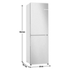 Bosch KGN27NLFAG Fridge Freezer - Silver