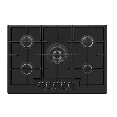 VASASTAN Gas hob, IKEA 700 glass/black, 74 cm