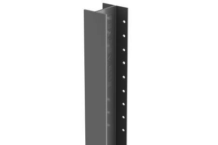 Durapost Classic Fence Post Anthracite Grey 48 X 2400mm