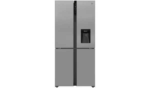 Hoover HSC818FXWDK No Frost American Fridge Freezer - Silver