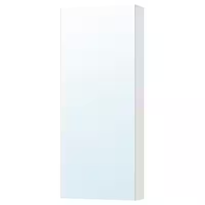 GODMORGON Mirror cabinet with 1 door, mirror glass, 40x14x96 cm