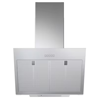 BEMÖTA Wall mounted extractor hood, stainless steel colour, 70 cm