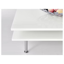 TOFTERYD Coffee table, high-gloss white, 95x95 cm