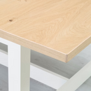 NORDEN Extendable table, oak, 155/210x90 cm