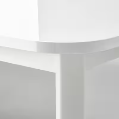 STRANDTORP / BERGMUND Table and 8 chairs, white/Ramna light grey, 150/205/260 cm