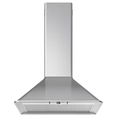 MATTRADITION Wall mounted extractor hood, stainless steel, 60 cm