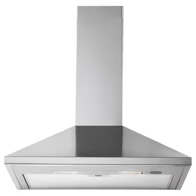 RYTMISK Wall mounted extractor hood, stainless steel,