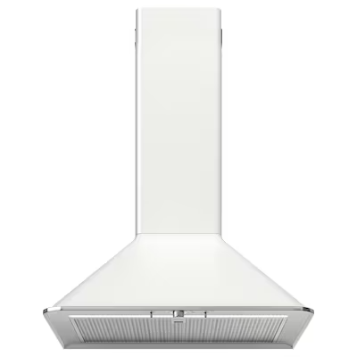 MATTRADITION Wall mounted extractor hood, white, 60 cm