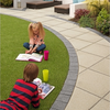 Marshalls Saxon Textured Paving Slab Natural 450x450x35mm