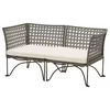 2-seat modular sofa, outdoor/indoor  146x73 cm