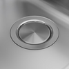 VRESJÖN Inset sink, 1 bowl, stainless steel, 54x44 cm