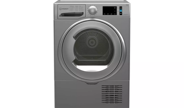 Indesit I3D81SUK 8KG Condenser Tumble Dryer - Silver