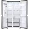LG GSLV71PZTD American Fridge Freezer - Shiny Steel - Non Plumbed