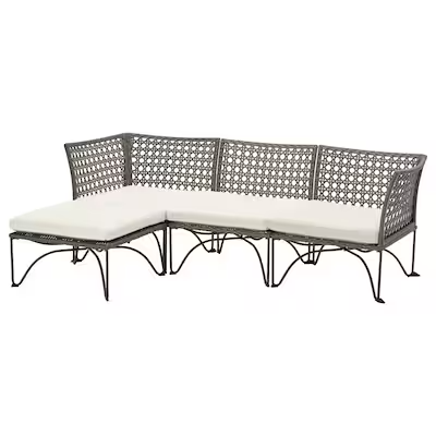 3-seat modular sofa, outdoor