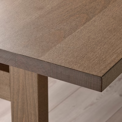 KLIMPFJÄLL Dining table, grey-brown, 240x95 cm