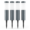 Mini London Solar Post Lights (Set Of 4) Anthracite Edition