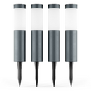 Mini London Solar Post Lights (Set Of 4) Anthracite Edition