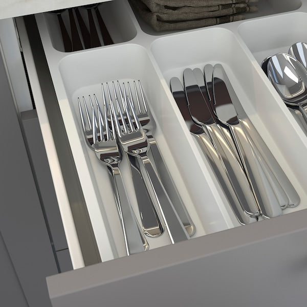 Kitchen, anthracite/grey frame, 323x63.5x241 cm+Bush Appliances + Installation
