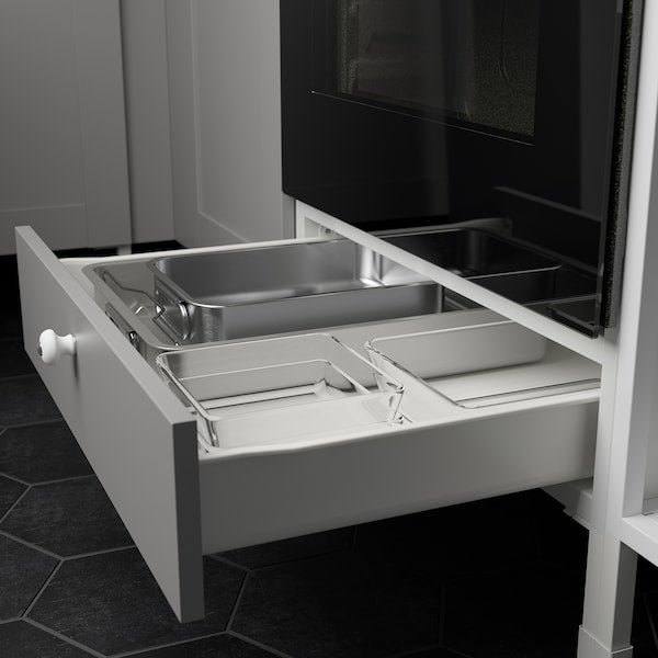 Kitchen, anthracite/grey frame, 323x63.5x241 cm+Bush Appliances + Installation