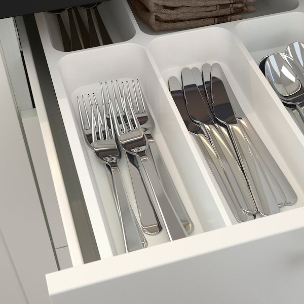Kitchen, white/high-gloss white, 323x63.5x241 cm + Bosch Appliances + Installation