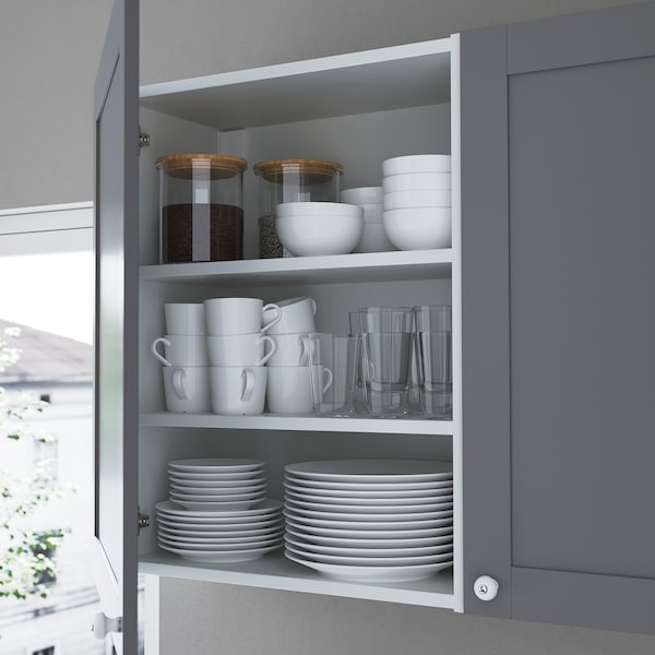 Kitchen, white/high-gloss white, 323x63.5x241 cm + Bosch Appliances + Installation