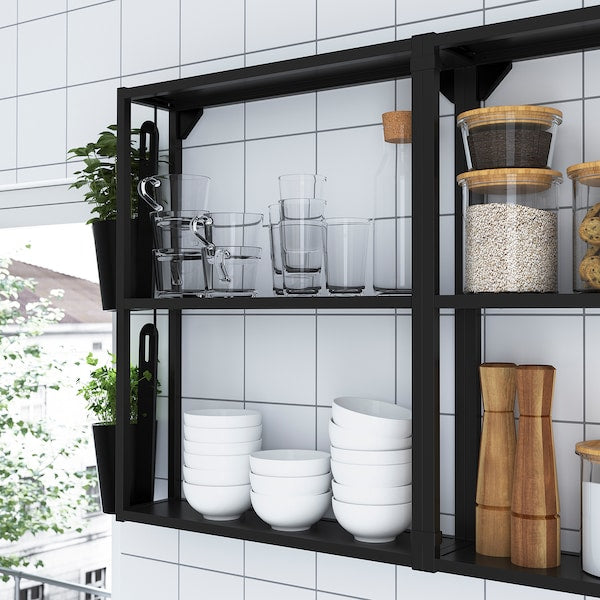Kitchen, white/high-gloss white, 323x63.5x241 cm + Bosch Appliances + Installation