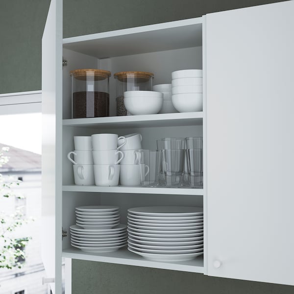 Kitchen, white, 323x63.5x241 cm + Bosch Appliances + Installation