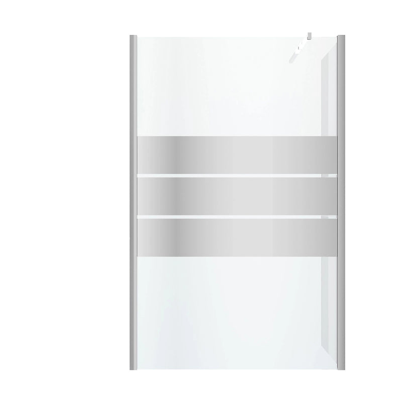 GoodHome Beloya Mirror glass Chrome effect Walk-in Panel (H)1950mm (W)1250mm