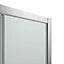 GoodHome Beloya Rectangular Shower enclosure with Corner entry double sliding door (W)1200mm (D)800mm