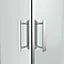 GoodHome Beloya Rectangular Shower enclosure with Corner entry double sliding door (W)1200mm (D)800mm