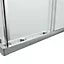 GoodHome Beloya Rectangular Shower enclosure with Corner entry double sliding door (W)1200mm (D)800mm