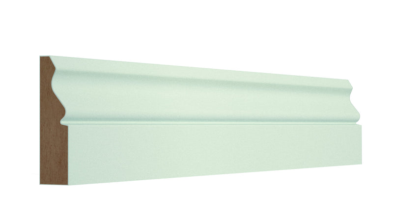 GoodHome Primed White MDF Ogee Architrave (L)2.1m (W)69mm (T)18mm