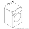 Bosch Series 4 WTH85225GB 8Kg Heat Pump Tumble Dryer - White