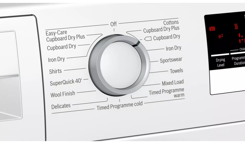 Bosch WTW85231GB 8KG Heat Pump Tumble Dryer - White882/6705