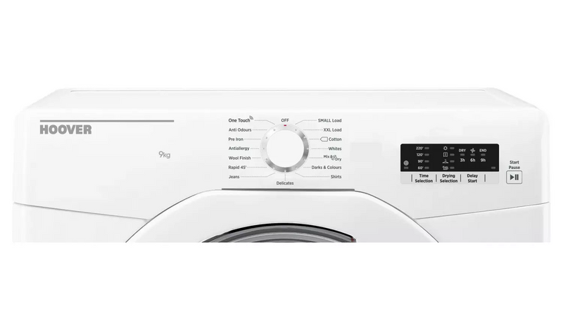 Hoover HLE V9LG-80 9KG Vented Tumble Dryer - White957/3875