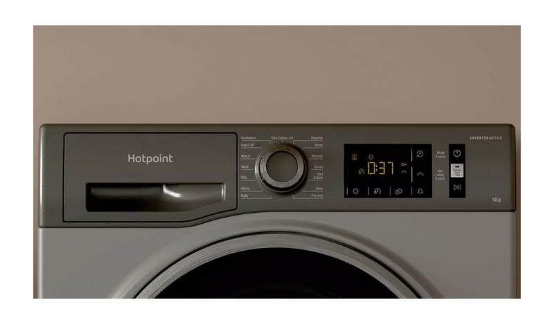 Hotpoint H3D91GSUK 9KG Condenser Tumble Dryer - Graphite951/8270