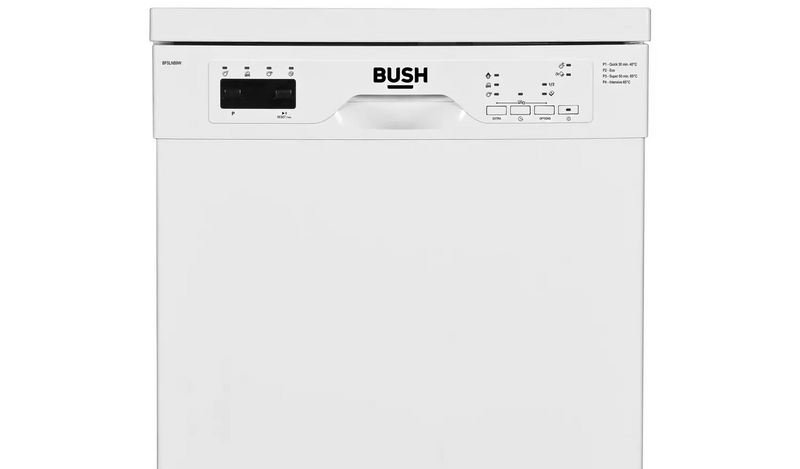 Bush BFSLSAE9W Slimline Dishwasher - White939/3505