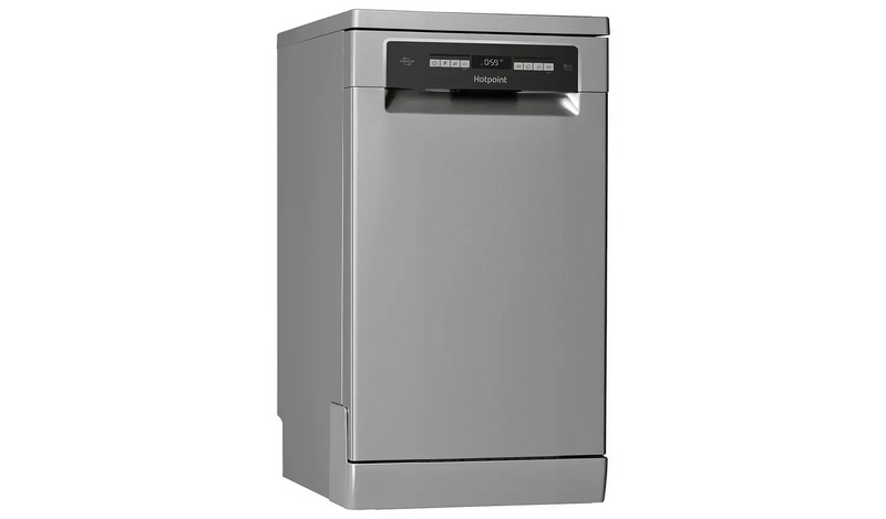 Hotpoint HSFO3T223WXUK Slimline Dishwasher - Stainless Steel933/8340