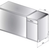 Hotpoint HSFO3T223WXUK Slimline Dishwasher - Stainless Steel933/8340