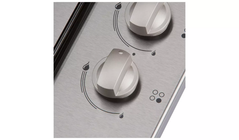 Bush DHG60GNSS Gas Hob - Stainless Steel918/8356