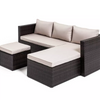 Habitat Mini Corner Sofa Set with Storage - Brown873/5645