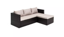 Habitat Mini Corner Sofa Set with Storage - Brown873/5645