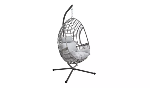 Argos Home Jaye Hanging Egg Chair – Grey 886/7063