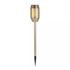 Garden by Sainsbury's Metal Dancing Flame Torch Solar Lights881/8304