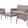 Argos Home Lucia 4 Seater Rattan Effect Sofa Set - Grey312/0004