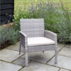 Argos Home Lucia 4 Seater Rattan Effect Sofa Set - Grey312/0004