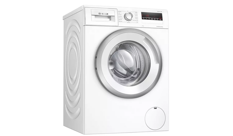 Bosch Series 2 WGE03408GB 8kg Washing Machine with 1400 rpm - White - A Rated