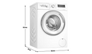 Bosch WAN28281GB 8KG 1400 Spin Washing Machine - White795/0445