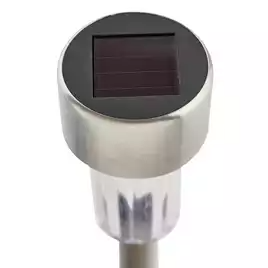 Garden by Sainsbury's Stainless Steel Solar Marker Lights890/8393